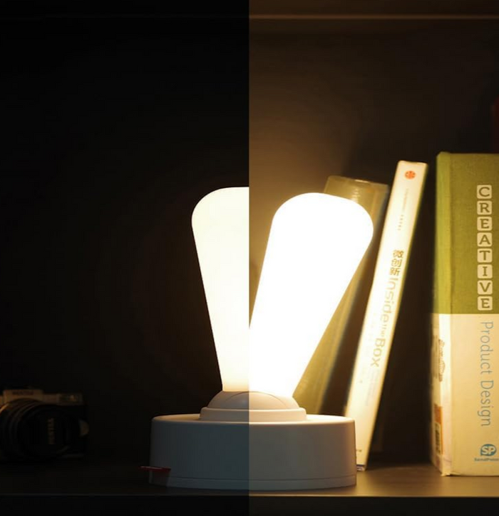 SwitchGlow Rechargeable Table Lamp – Retro LED Light with Toggle Switch | Cordless Ambient Lighting