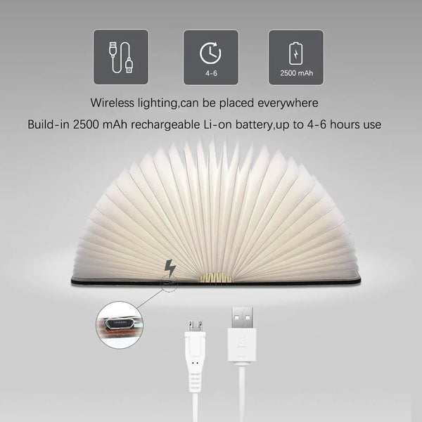 Enchanted Book Lamp – Magical Lighting for Book Lovers