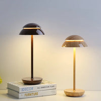 NordAura Rechargeable Table Lamp – Cordless Scandinavian LED Light | Dimmable Designer Ambient Lighting