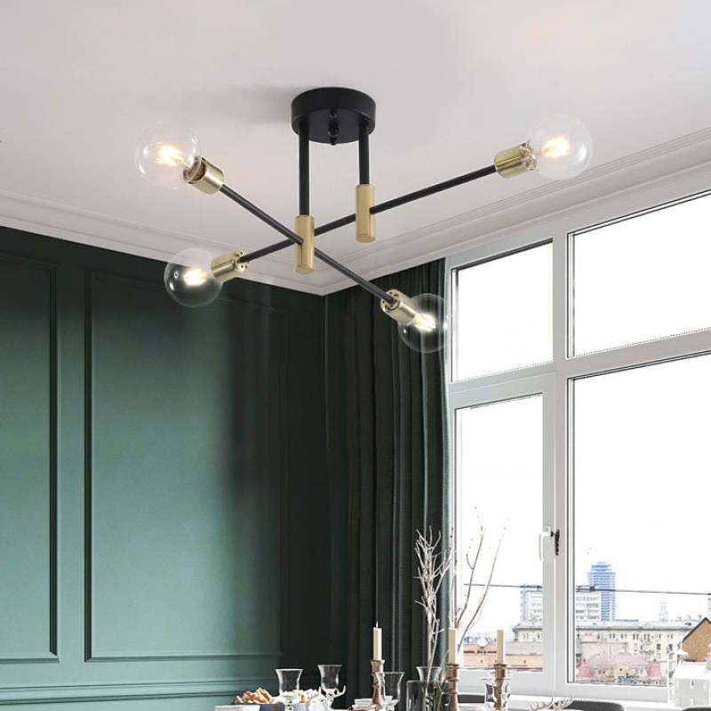 Valentina LED Ceiling Light – Modern Glass Flush Mount Lamp | Minimalist Ambient Interior Lighting