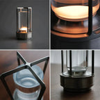 Sunny Side Up Crystal LED Table Lamp – Rechargeable Designer Lamp | Luxury Ambient Lighting
