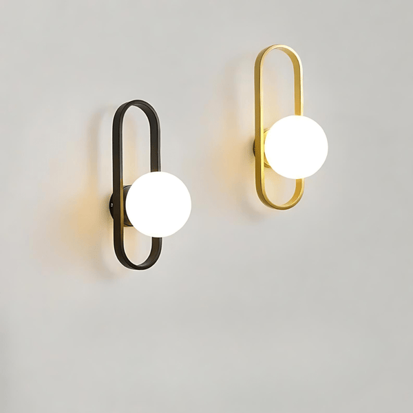Camille Glass Wall Light – Modern LED Wall Lamp | Elegant Ambient Lighting | Contemporary Interior Décor