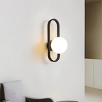Camille Glass Wall Light – Modern LED Wall Lamp | Elegant Ambient Lighting | Contemporary Interior Décor