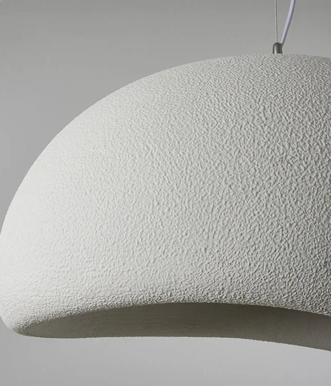 Kanso Wave Pendant Light – Japanese Wabi-Sabi Ceiling Lighting | Sculptural Minimalist Design