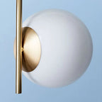 Dorii Nordic Table Lamp – Scandinavian Designer Lighting | Minimalist Glass &amp; Metal Table Lamp