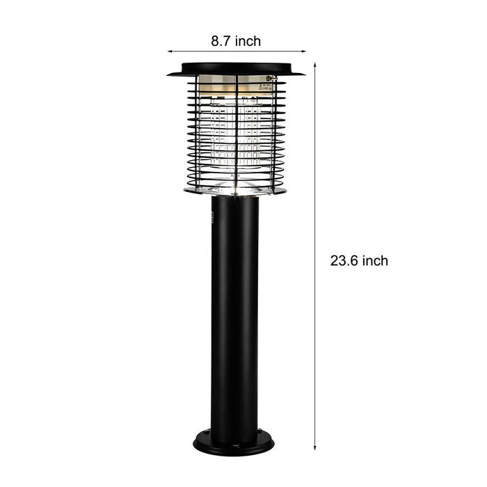 Waterproof USB Solar Mosquito Killer Lamp – Dual Power Outdoor Bug Zapper with LED Light