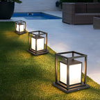 Lumosolar Waterproof LED Solar Post Light – IP65 Outdoor Garden & Terrace Lighting