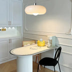 Sculpted Glass Pendant Light – Modern LED Ceiling Lamp | Contemporary Ambient Interior Lighting