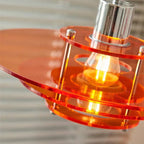 UFO Pendant Light – Modern Retro Hanging Lamp | Sculptural Ambient Interior Lighting
