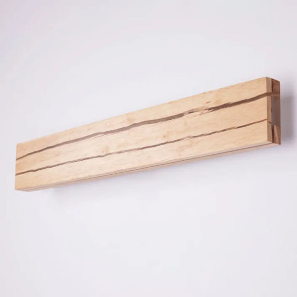 TimberCrevice LED Wall Light – Sculptural Wood Effect Sconce | Contemporary Organic Accent Lighting
