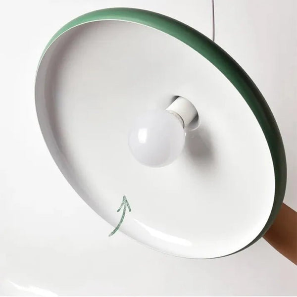 French Macaron Cone Pendant Light – Colourful Modern Hanging Lamp | Elegant Scandinavian Ceiling Lighting