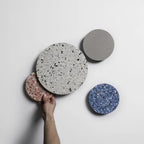 Nordic Terrazzo Wall Light – Scandinavian Marble Wall Lamp | Modern Hallway Lighting | Minimalist Interior Elegance