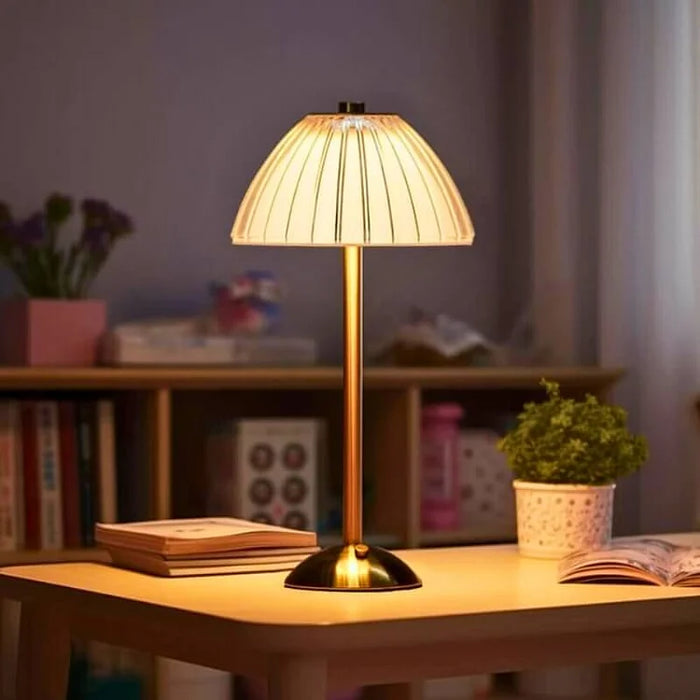 LED Mushroom Table Lamp – Elegant Minimalism with Customizable Lighting