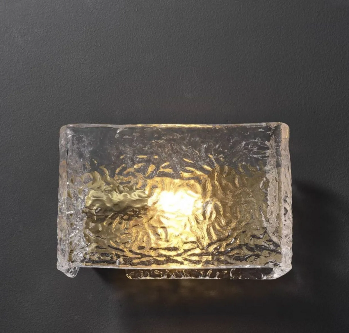 Copper & Glass Wall Light – Postmodern Art Deco LED Sconce | Luxury Ambient Interior Lighting