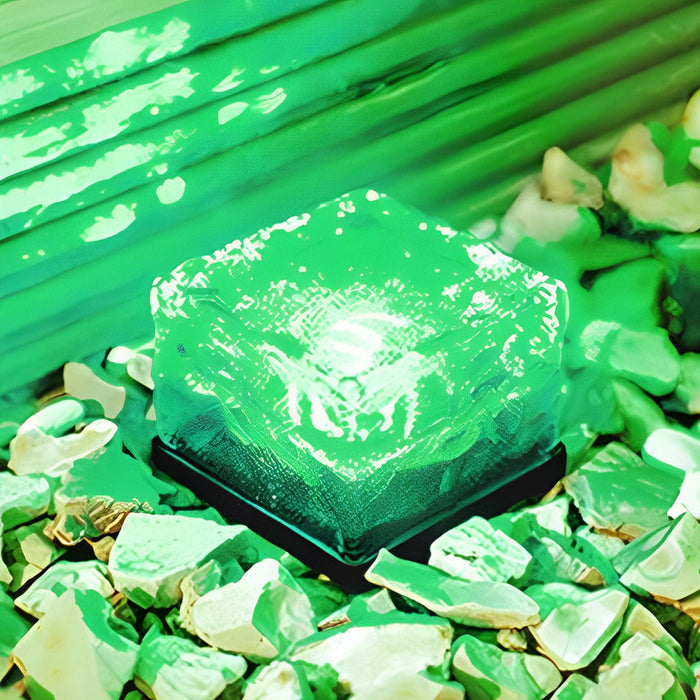 Square Solar Lamp – Decorative Solar Outdoor Light | Compact LED Garden & Patio Lighting