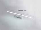 AuraLine LED Mirror Wall Light – Modern Bathroom Lighting | 3 Colour Temperature Vanity Lamp