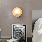 Scandinavian Minimalist Marble Wall Lamp – Refined Luxury with Nordic Simplicity