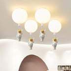Fateh Astronaut LED Ceiling Light – Modern Moon Inspired Ceiling Lamp | Creative Space-Themed Interior Lighting