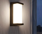 SENSOLUX Radar Motion Sensor LED Outdoor Wall Light – Smart Outdoor Security Lighting | IP65 Weatherproof