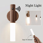 LumiSense Motion Sensor Night Light – Rechargeable LED Wall Light | Magnetic Wireless Lighting | Smart Home Illumination