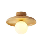 KyotoBeam Ceiling Light – Japanese Wooden Ceiling Lamp | Minimalist Nordic Lighting for Hallways & Living Spaces