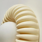 AuraForm Resin Wall Light – Contemporary Designer Sconce | Modern Ambient Bedroom Lighting