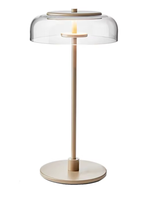 Aurélo – Designer Glass Table Lamp with LED & Postmodern Style