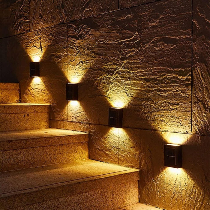 Premium Wireless Solar Wall Light – Outdoor Solar Wall Lamp | Weatherproof Garden Lighting