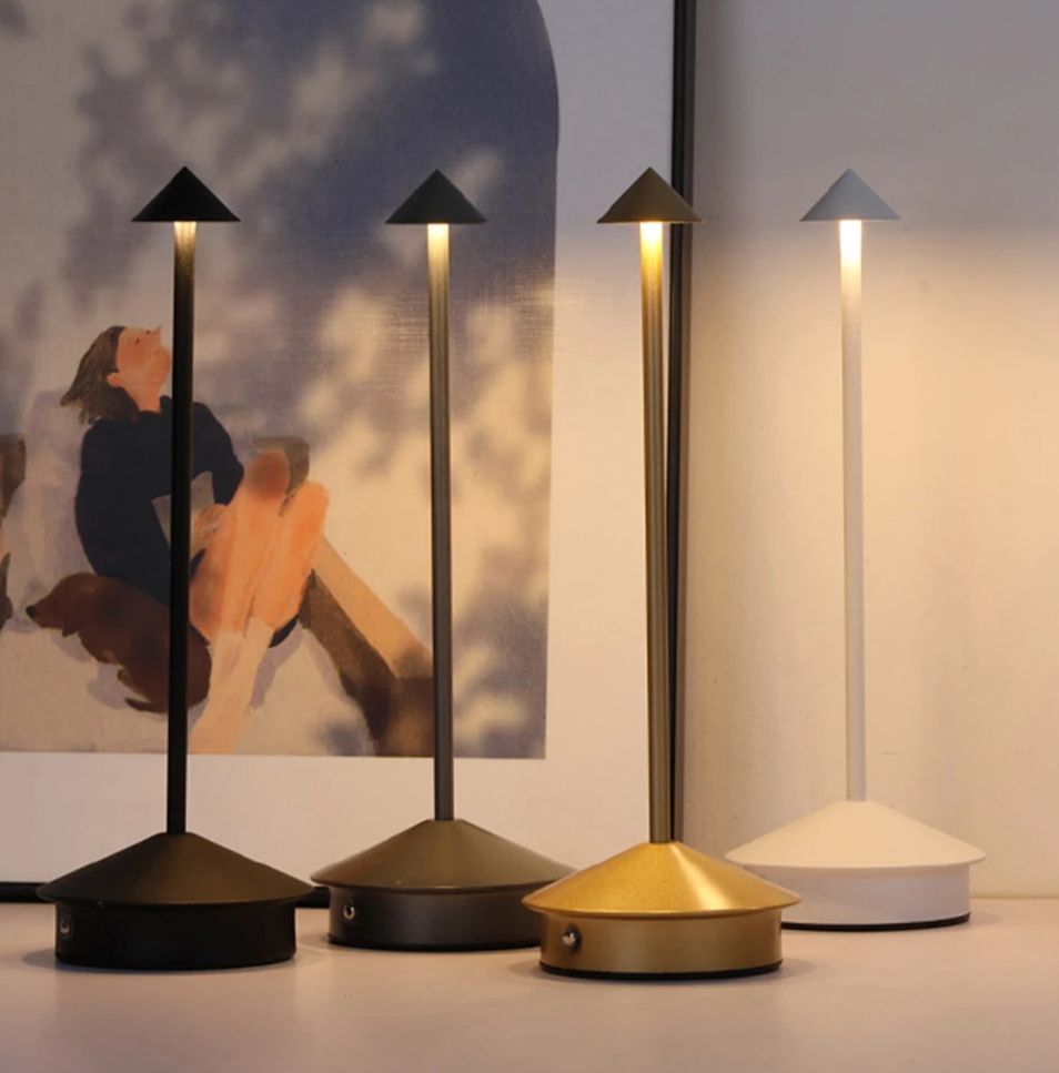 LumaTouch – Rechargeable LED Table Lamp with Stepless Dimming
