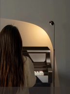 Nordica Arc Floor Lamp – Adjustable LED Reading Light | Scandinavian Designer Standing Lamp