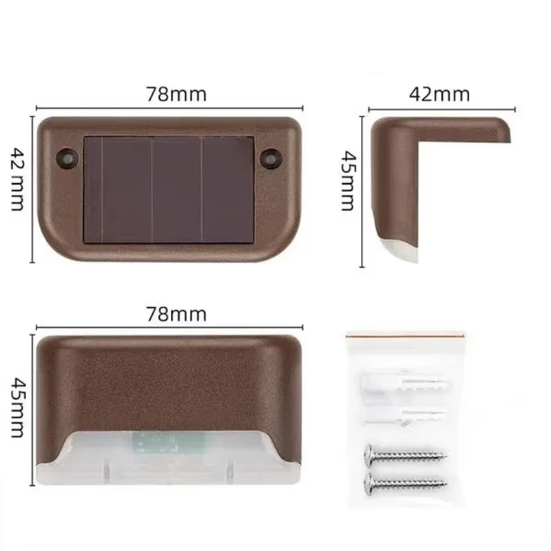 SunStep Solar Step Lights – IP65 Waterproof Outdoor Stair Lighting | Solar LED Lights for Steps, Decking &amp; Pathways