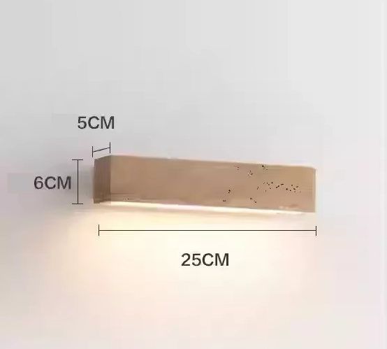 Zenora Stone Wall Light – Wabi-Sabi LED Wall Lamp | Natural Stone Ambient Lighting | Japandi Interior Elegance
