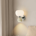 Veloura Wall Light – Modern Cream LED Wall Lamp | Scandinavian Ambient Lighting for Elegant Interiors