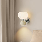 Veloura Wall Light – Modern Cream LED Wall Lamp | Scandinavian Ambient Lighting for Elegant Interiors