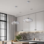 Bubble Glass Pendant Light – Minimalist Sculptural Hanging Lamp | Modern Statement Interior Lighting