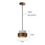 Natural Stone Pendant Light with LED – Modern Minimalist Hanging Lamp | Warm Ambient Interior Lighting
