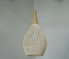 BaliWeave Pendant Light – Handwoven Rattan Ceiling Lamp | Southeast Asian Natural Lighting