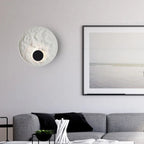 LunaSphere LED Wall Light – Modern Moon Globe Sconce | Contemporary Ambient Lighting