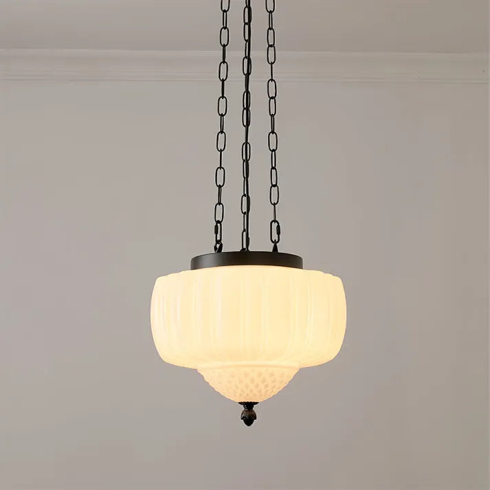 PureLine Minimalist Pendant Light – Modern White Hanging Lamp | Contemporary Elegant Ceiling Lighting