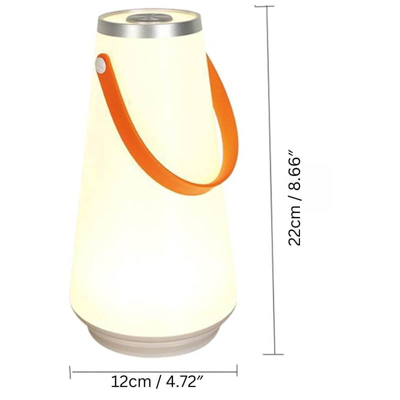 Portable LED Outdoor Camping Lamp – Rechargeable Cordless Lantern for Indoor & Outdoor Use