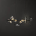 Bubble Glass Chandelier – Modern Artistic Ceiling Light | Sculptural Ambient Interior Lighting