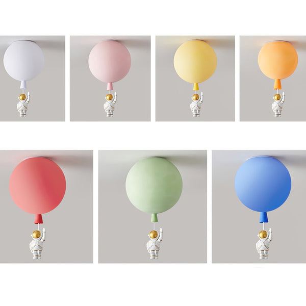 Fateh Astronaut LED Ceiling Light – Modern Moon Inspired Ceiling Lamp | Creative Space-Themed Interior Lighting