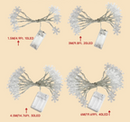 FrostLume LED Snowflake String Lights – Festive Decorative Lighting for Indoor & Outdoor Use