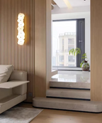 Aurelia Alabaster Wall Light – Spanish Stone Wall Lamp | Luxury Ambient Lighting | Modern Classic Interior Design