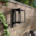 Ferda Outdoor Wall Light – Modern Exterior Wall Lamp with Glass Diffuser