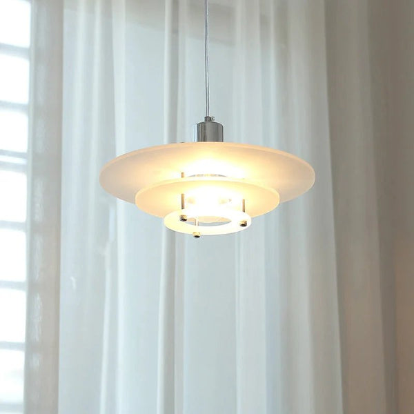 UFO Pendant Light – Modern Retro Hanging Lamp | Sculptural Ambient Interior Lighting