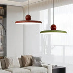 Bauhaus UFO Pendant Light – Scandinavian LED Ceiling Lamp | Modern Artistic Interior Lighting