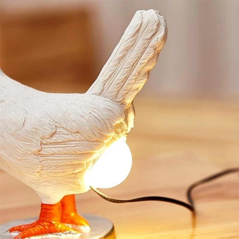 ChickenLamp – Playful Night Lamp with Character & Warm Ambient Lighting