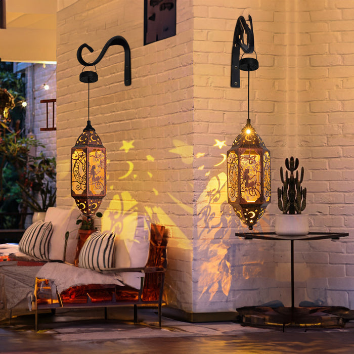 Heavenly Lantern – Solar Fairy Lantern with Celestial Design | Decorative Outdoor Lighting