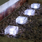 Square Solar Lamp – Decorative Solar Outdoor Light | Compact LED Garden & Patio Lighting
